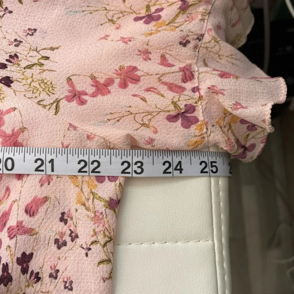 Spectacular Like New Romantic Floral Large blouse Max Studio - Picture 7 of 10